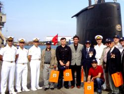 Gaziler ve Şehit Yakınlarından TCG. 1.İnönü Denizaltısı’na Ziyaret
